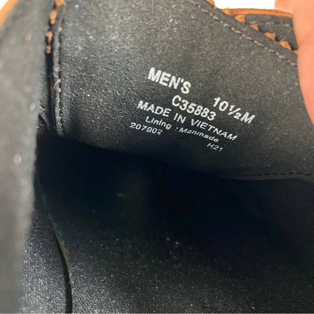 COLE HAAN Tahoe Featherfeel Wingtip Oxford Brown 10.5 Mens Classic Work Comfort